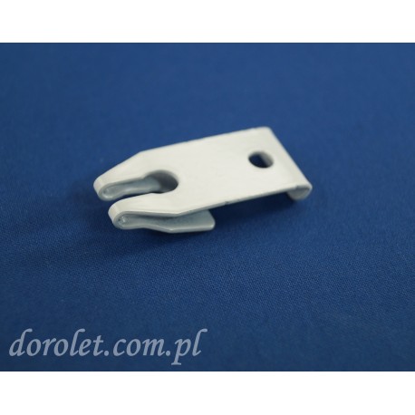 TS ceiling bracket with notch - white